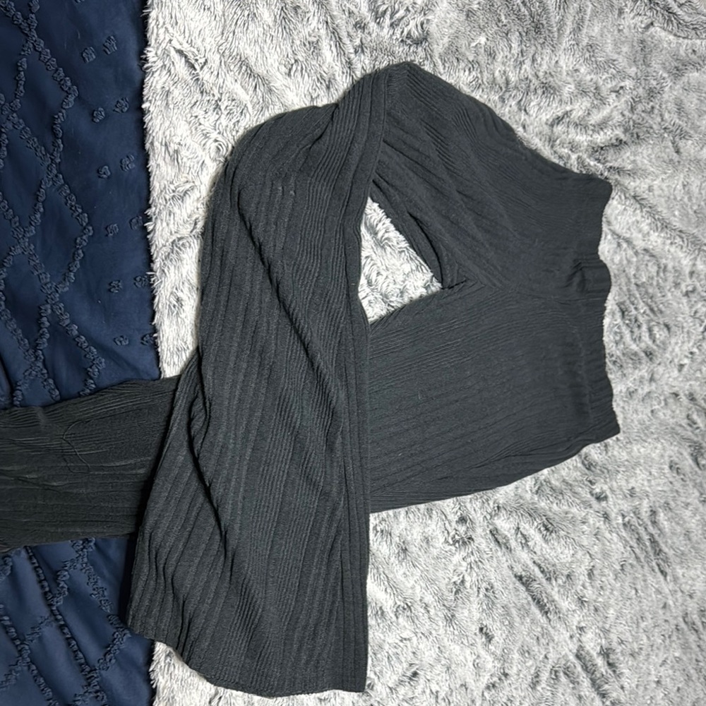 Ribbed Long Sleeve Top